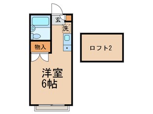 ライトパレスの物件間取画像